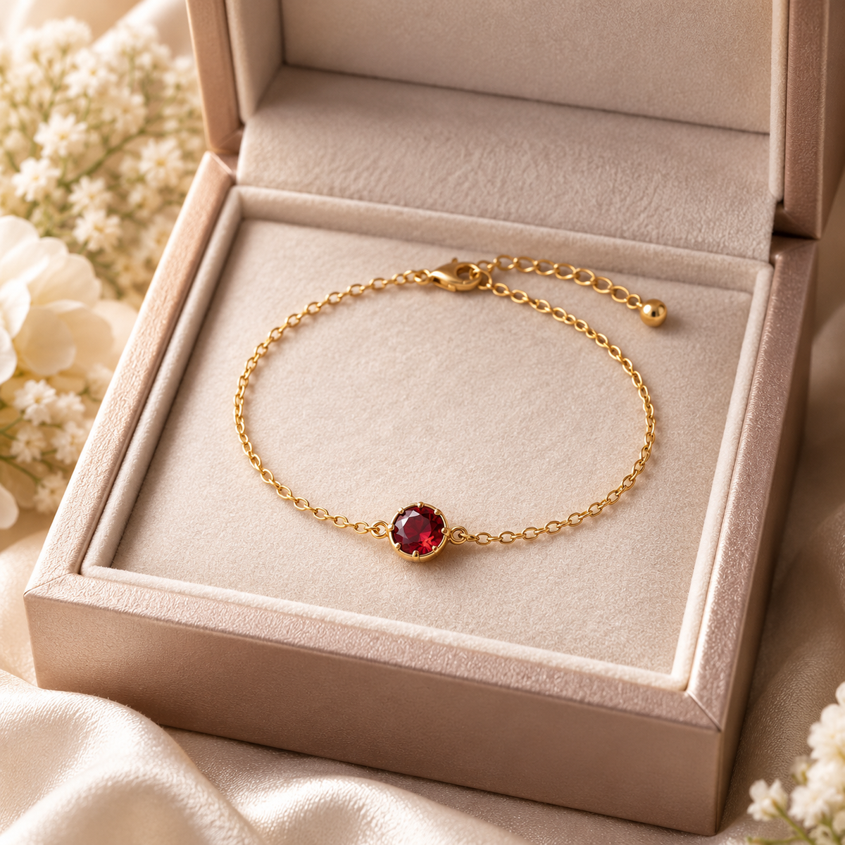 Birthstone Personalized Bracelet