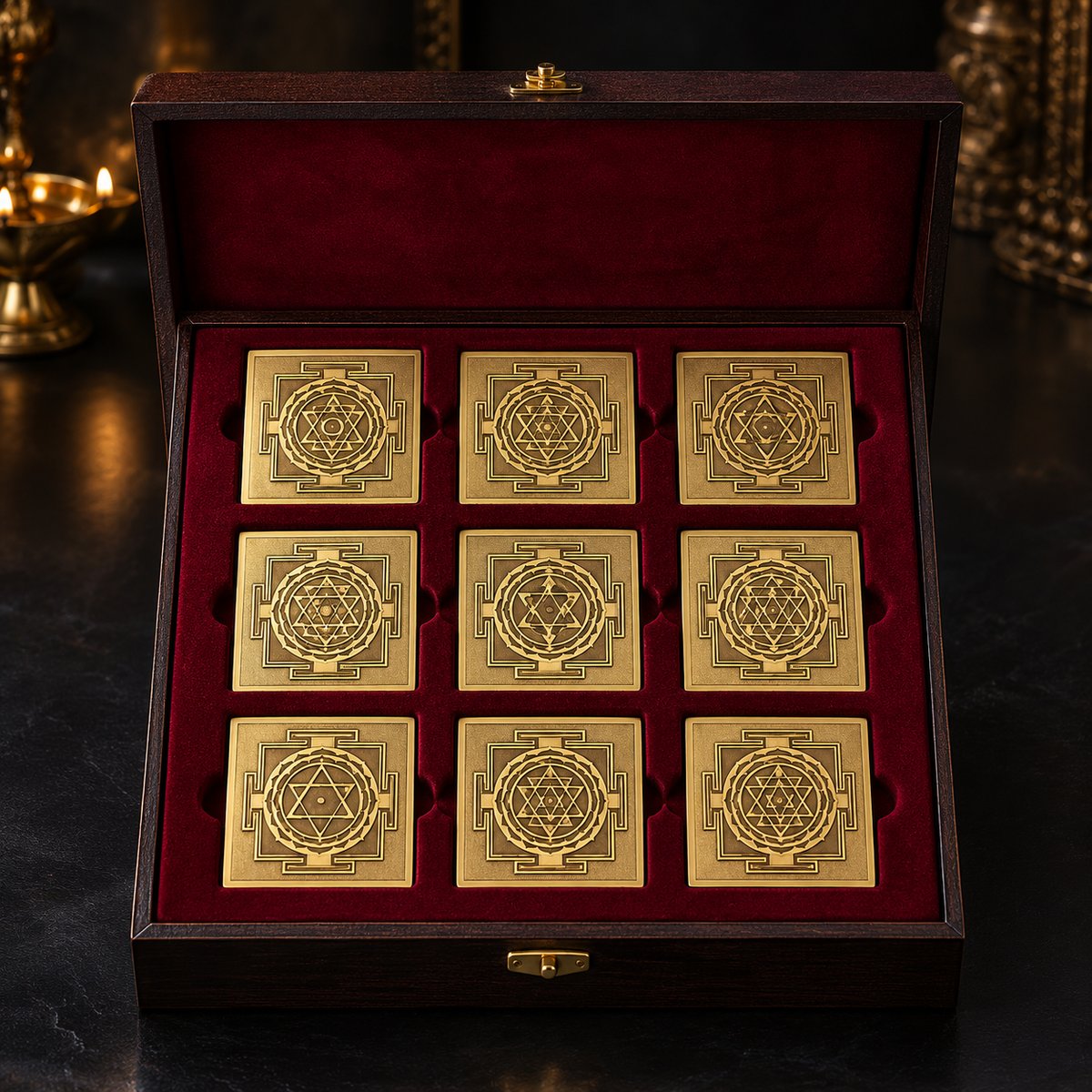 Navgraha Yantra Set